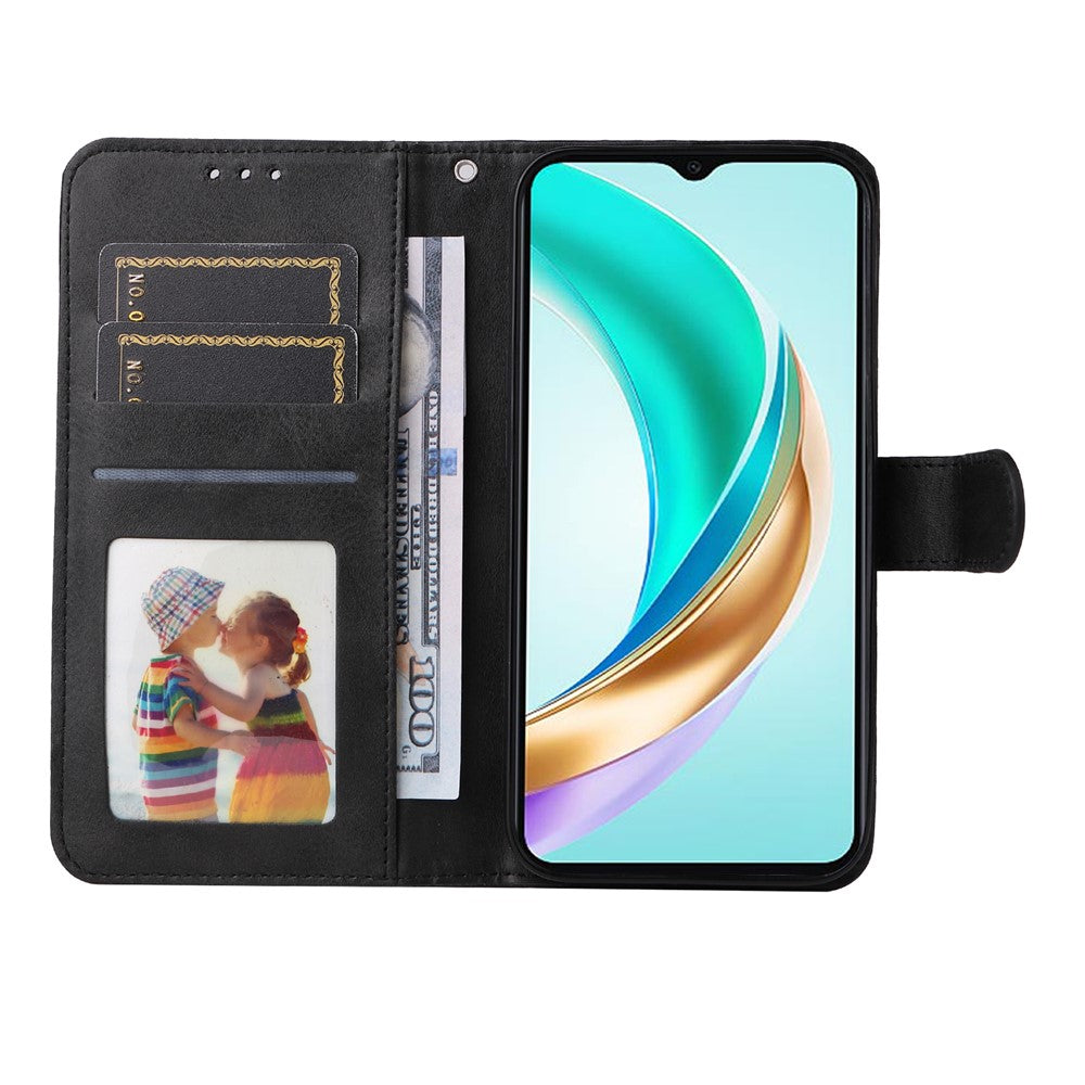 For Honor X6c 4G / X6b 4G Case PU Leather Phone Cover with Cash  /  Card Slots