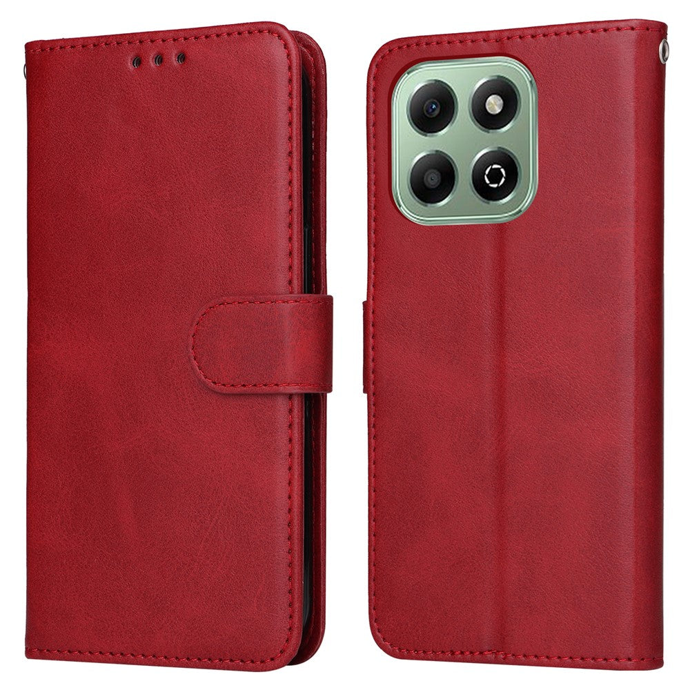 For Honor X6c 4G / X6b 4G Case PU Leather Phone Cover with Cash  /  Card Slots