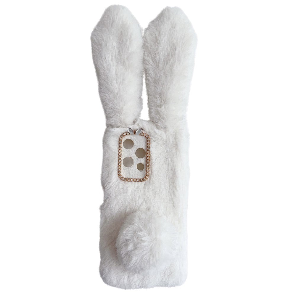 For Honor 200 Lite Case Shockproof Soft TPU Phone Cover Bunny Ears Furry