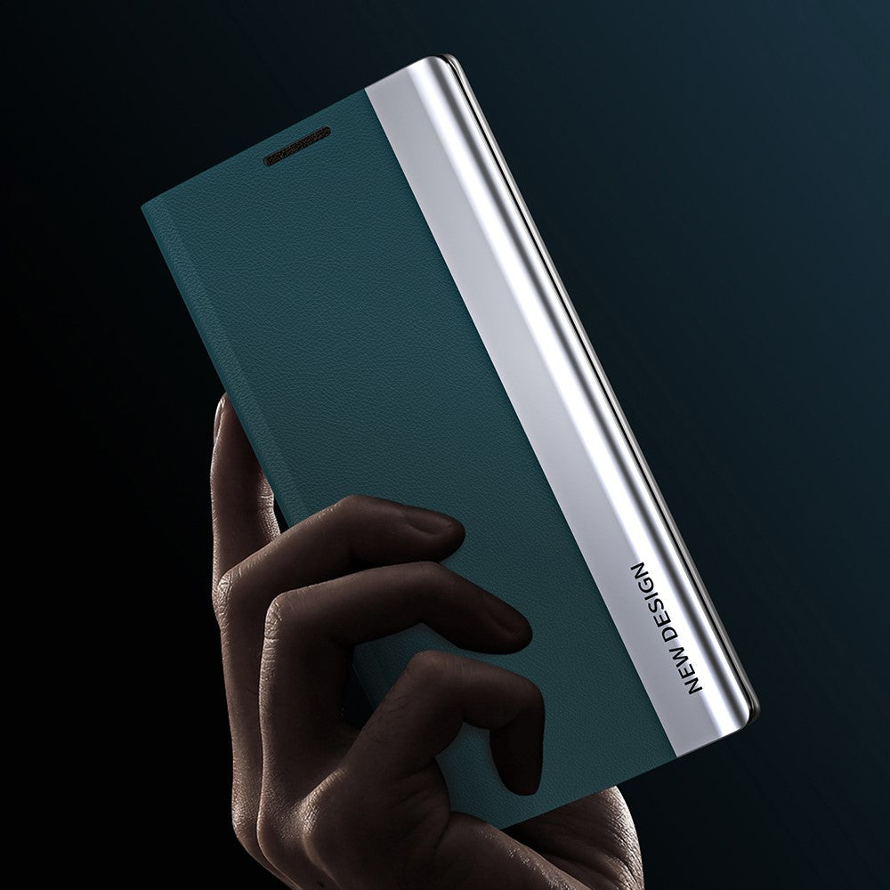 iPhone 16 Pro Max Klappbare Hülle – elegant, stoßfest, mit Ständer & galvanisierter Oberfläche