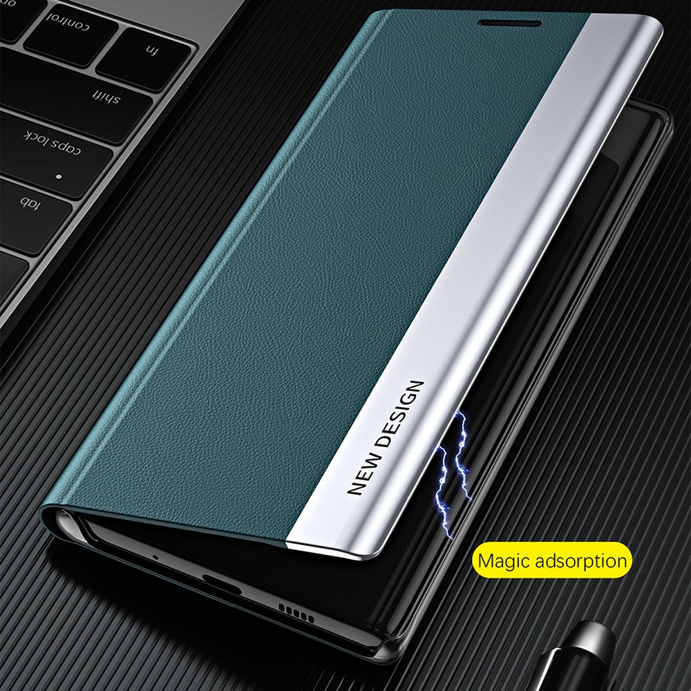 iPhone 16 Plus Klappbare Hülle – elegant, stoßfest, mit Ständer & galvanisierter Oberfläche