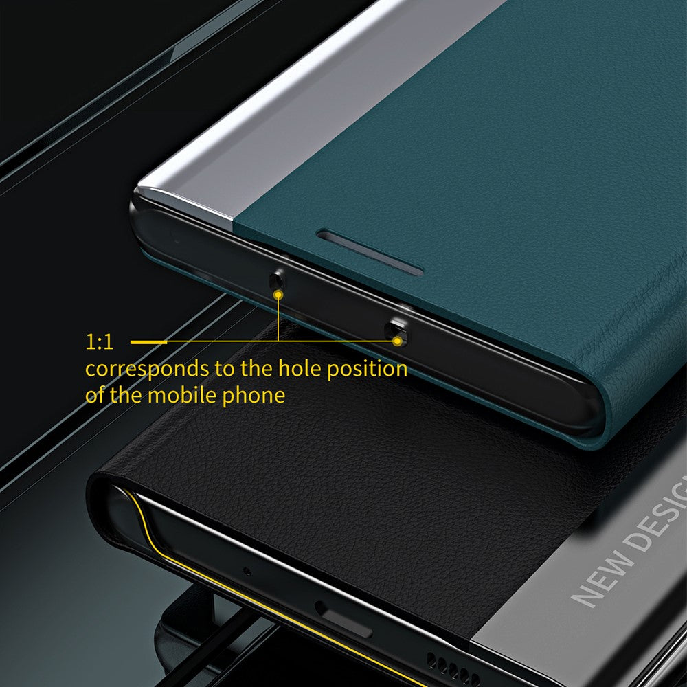 iPhone 16 Pro Klappbare Hülle – elegant, stoßfest, mit Ständer & galvanisierter Oberfläche