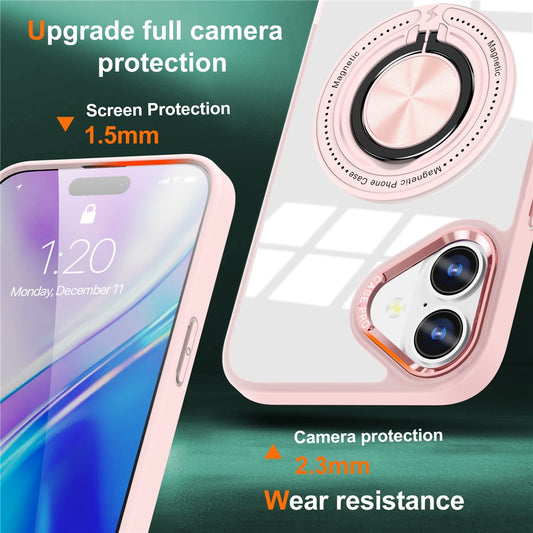 iPhone 16 Magnetische Hülle – Kratzfest, stoßfest & mit Ständer
