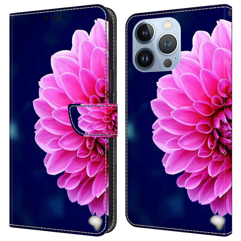 iPhone 16 Pro Wallet-Hülle – Mit 3D-Muster, Kartenfächer & Ständer