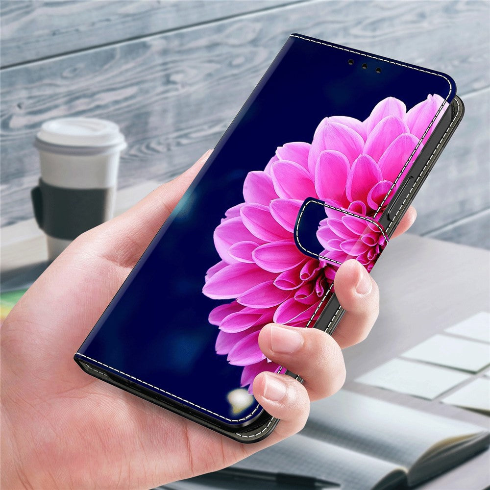 Pixel 9 / 9 Pro Wallet-Hülle – Mit 3D-Muster, Kartenfächer & Ständer