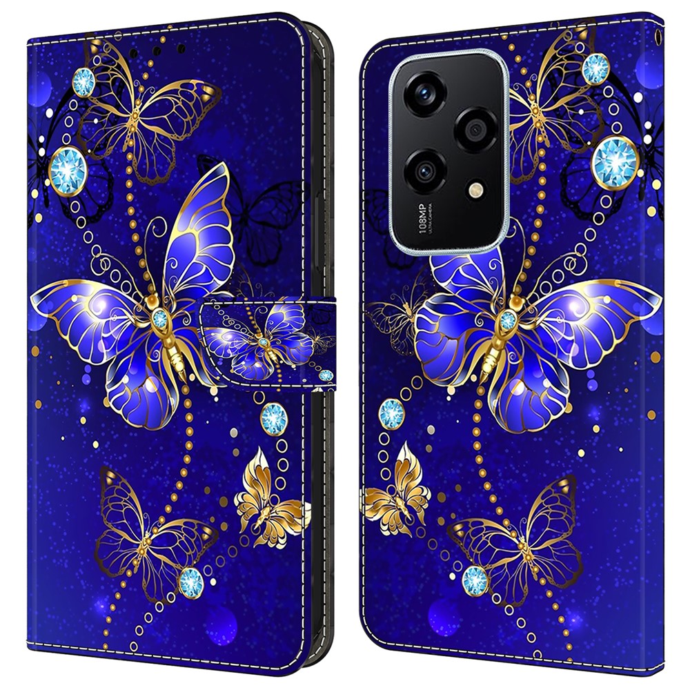 For Honor 200 Lite Case 3D Pattern PU Leather Wallet Phone Cover with Stand