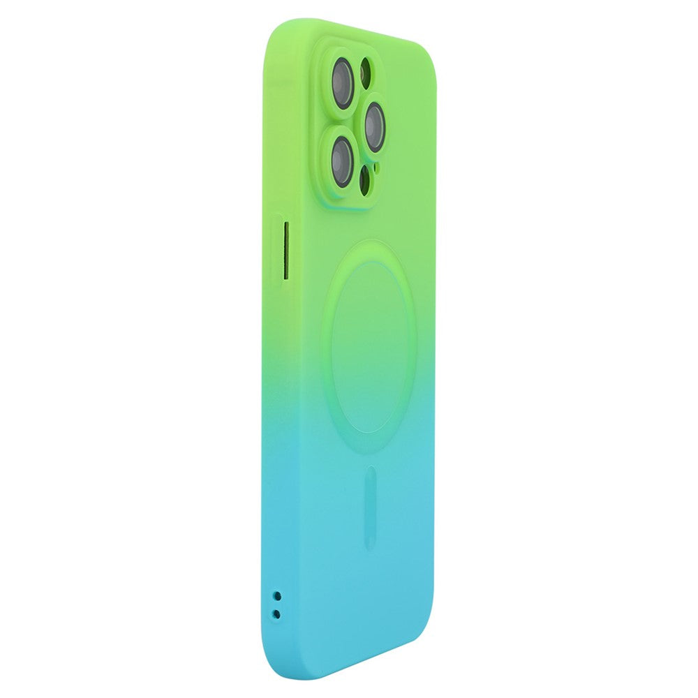 iPhone 16 Pro Silikon-Hülle – Mit Farbverlauf & Magnetisch