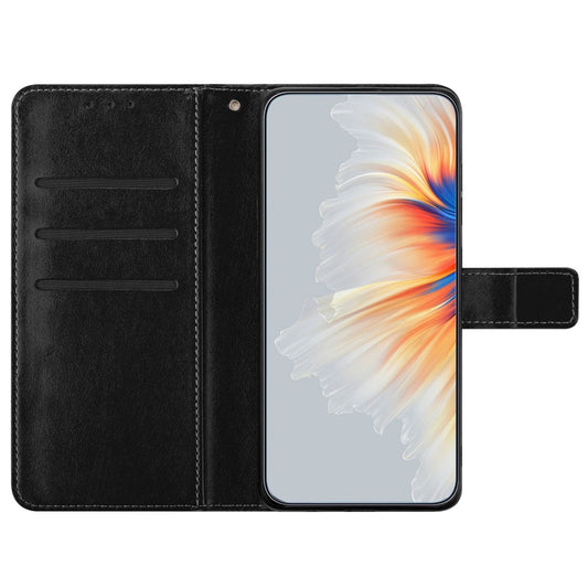 Honor 200 Lite Handyhülle – Ledertasche mit Kartenfächern, Mandala-Muster, mit Ständer