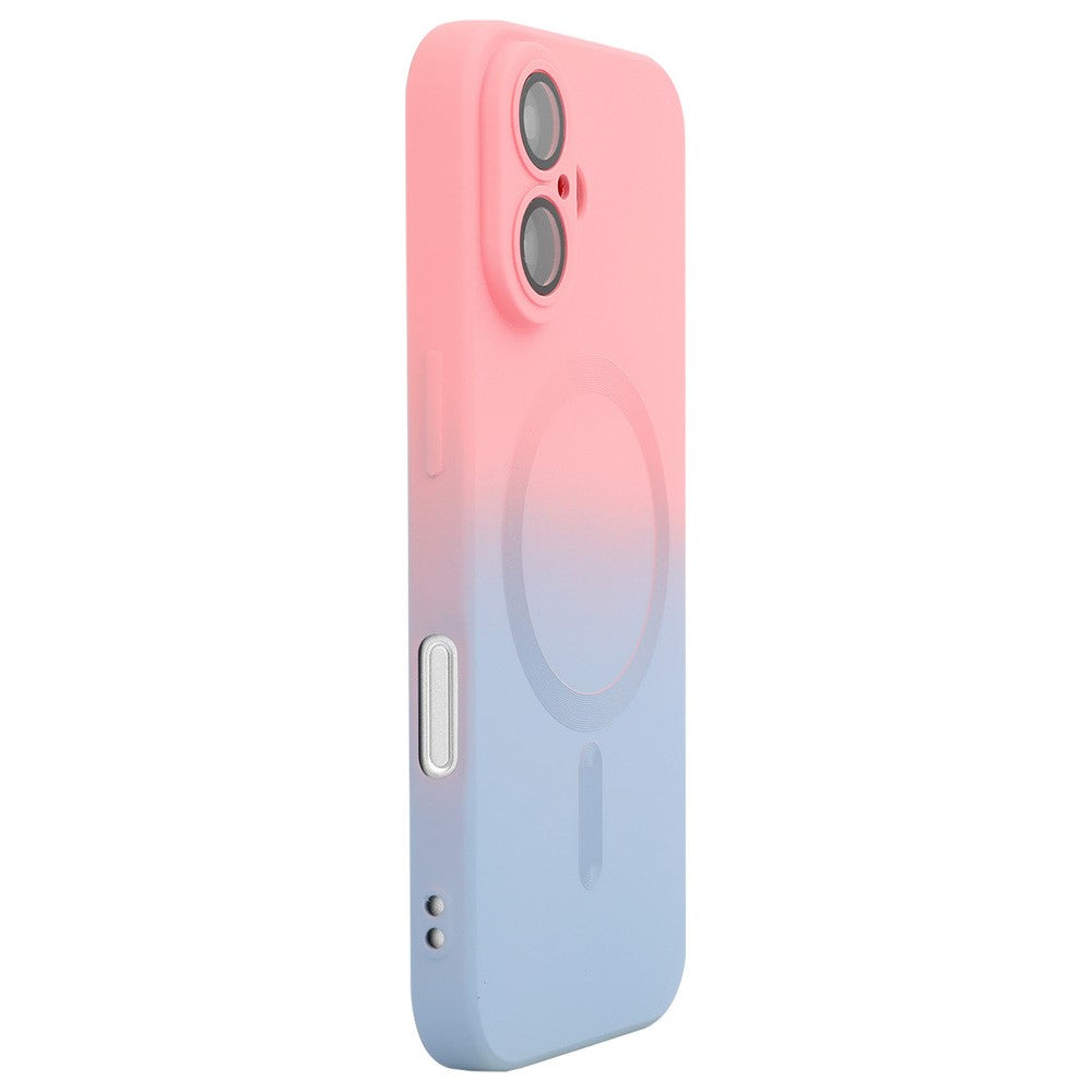 iPhone 16 Plus Silikon-Hülle – Mit Farbverlauf & Magnetisch