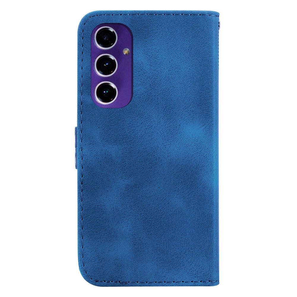 Galaxy A16 5G/4G Leder-Wallet-Hülle – Mit Prägung & Ständer
