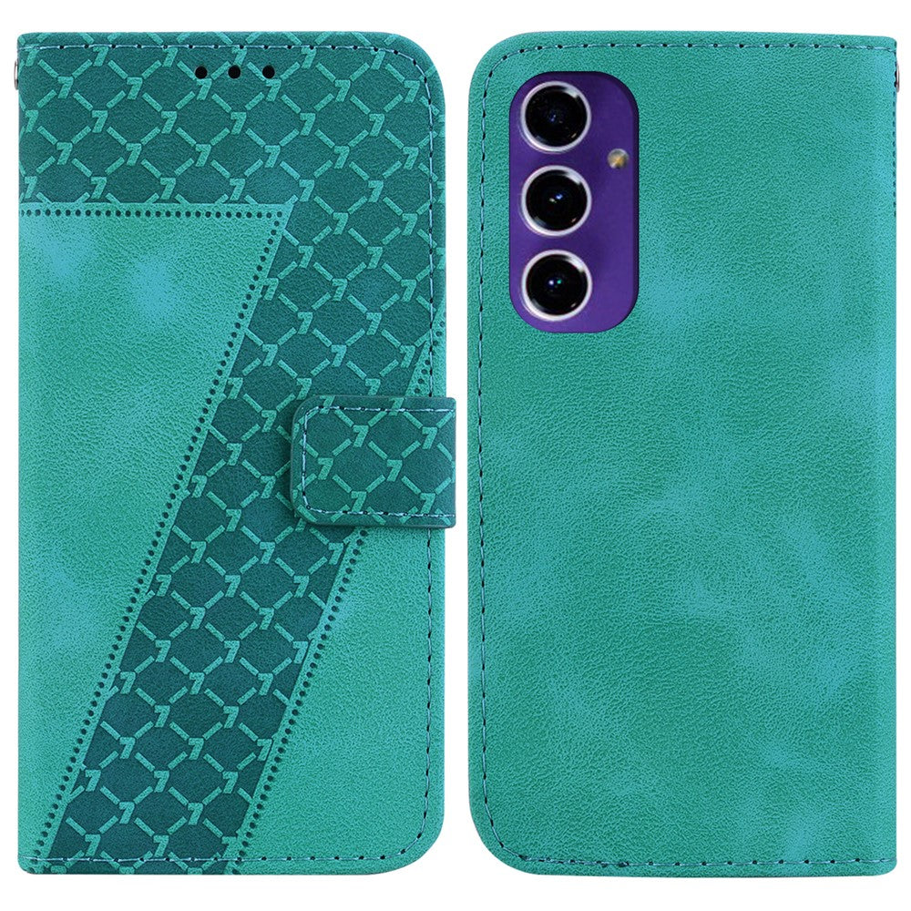 Galaxy A16 5G/4G Leder-Wallet-Hülle – Mit Prägung & Ständer