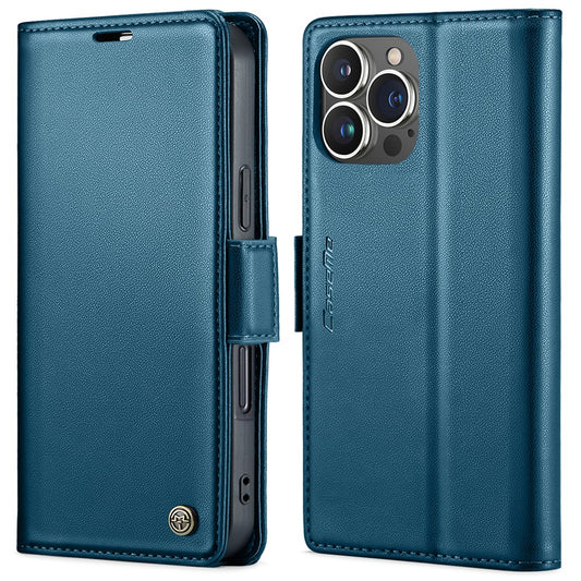 iPhone 16 Pro Glänzende Wallet-Hülle – RFID-Schutz & Ständer