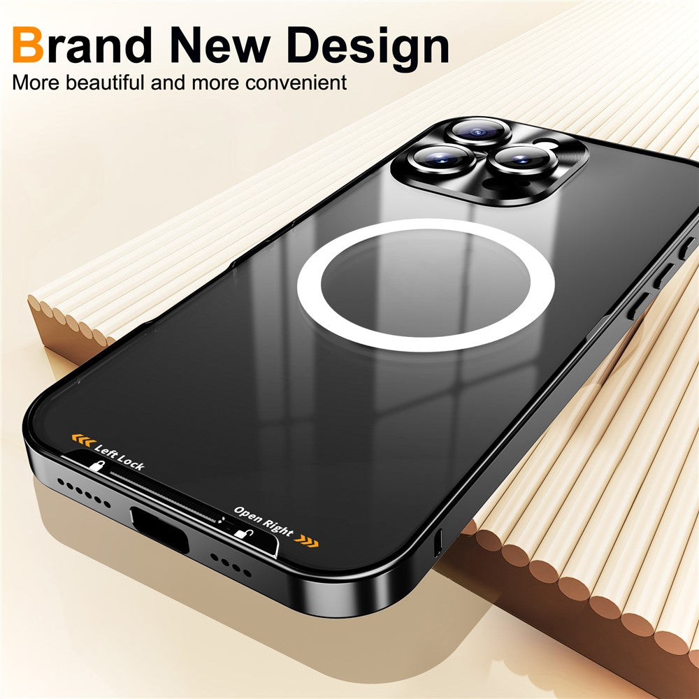 iPhone 16 Pro Max Magnetische Hülle mit Metallkante & Kameraschutz