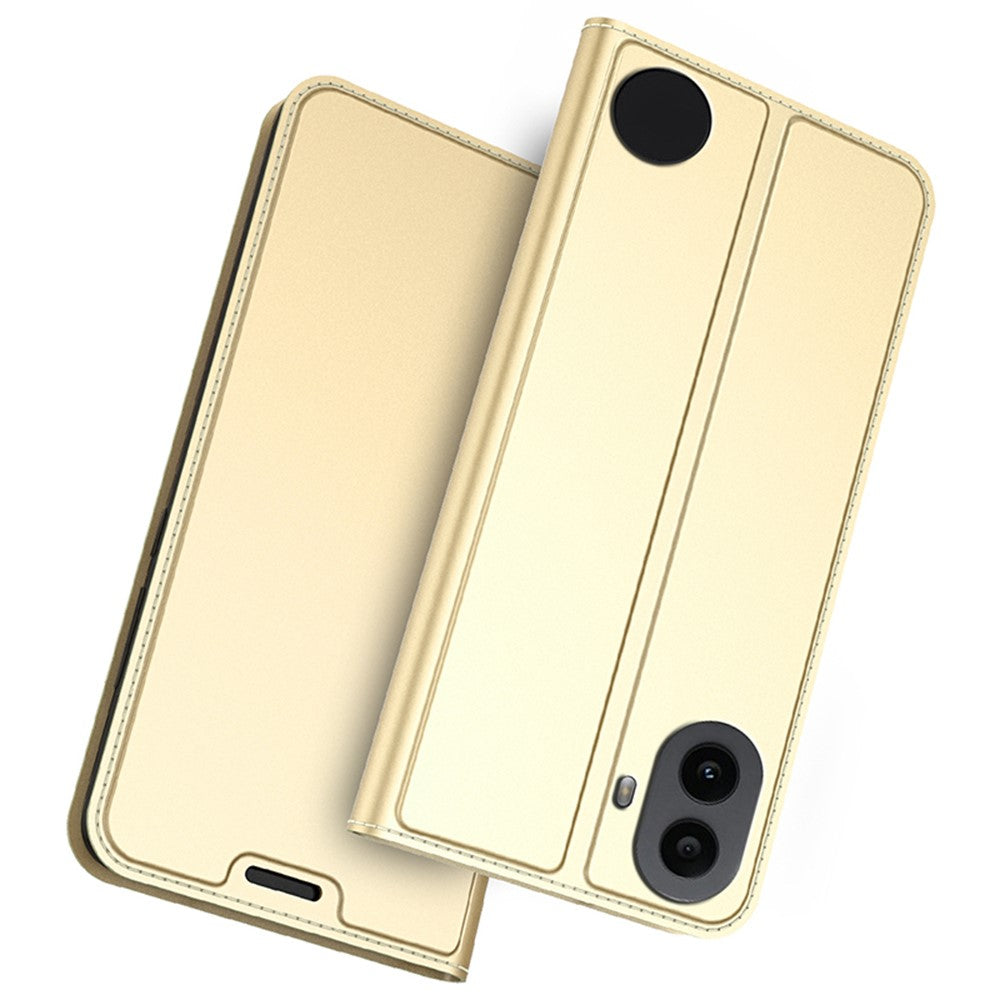 Nothing CMF Phone 1 Wallet-Handyhülle – Aus PU-Leder mit Kartenhalter, Ständer & Magnetverschluss