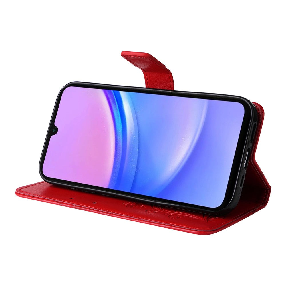 Galaxy A17 5G/4G / A26 5G / A16 5G/4G Wallet-Hülle – Schmetterling Aufgedruckt & Mit Ständer und Riemen