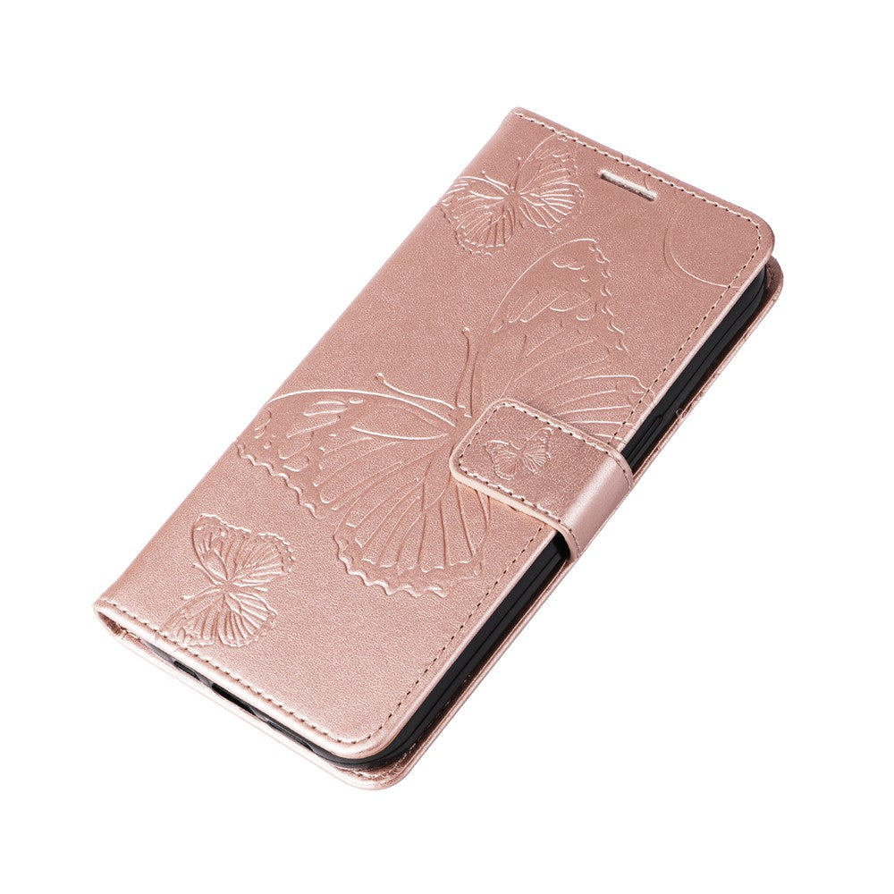 For Honor X6c 4G / X6a 4G / X6b 4G / X5b / X5b Plus Wallet Case Floral Butterfly Imprinted Leather Phone Cover Stand
