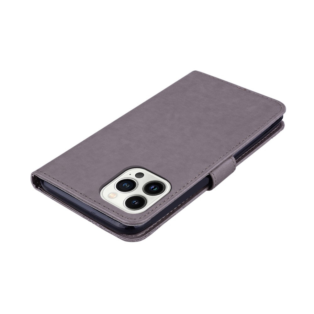 iPhone 16 Pro Handyhülle mit Eulenmuster & Strass-Steinen