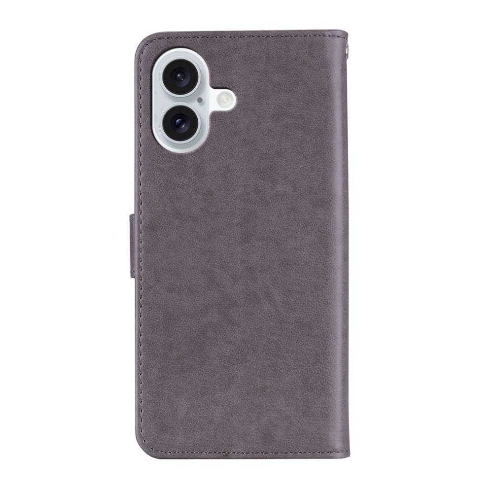 iPhone 16 Plus Handyhülle mit Eulenmuster & Strass-Steinen