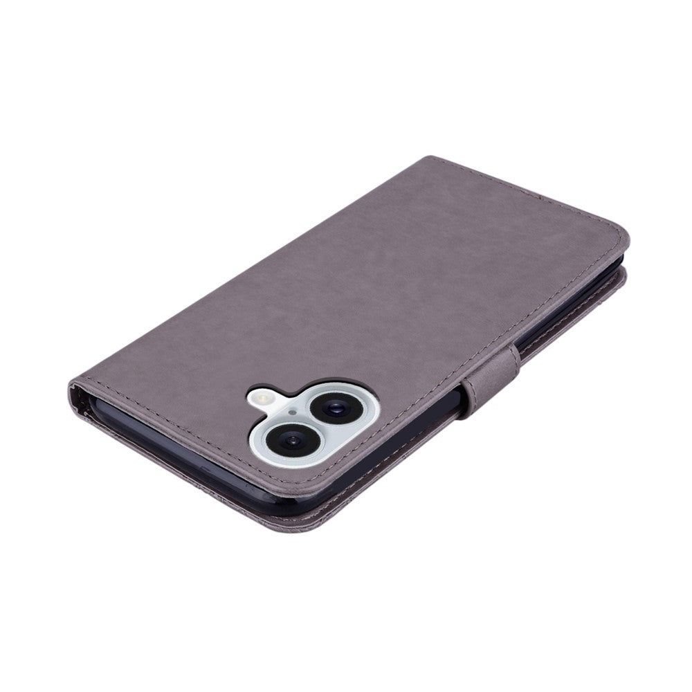 iPhone 16 Handyhülle mit Eulenmuster & Strass-Steinen