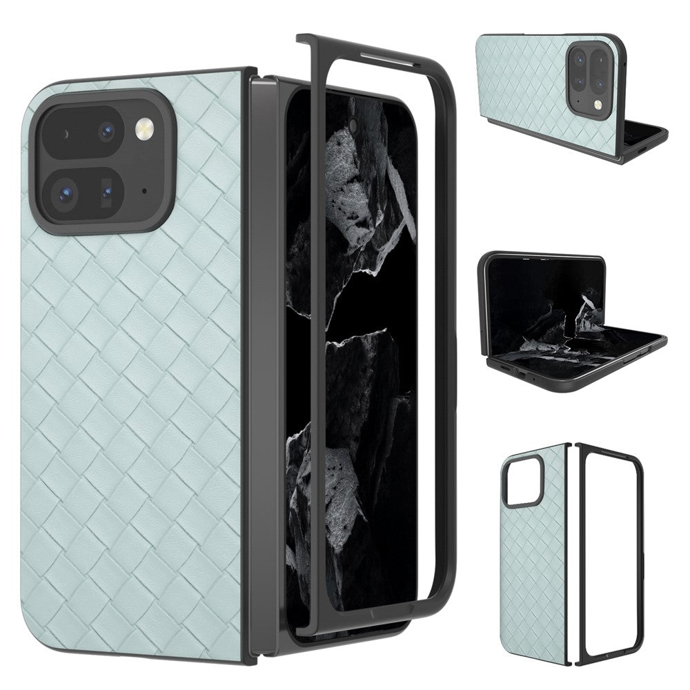 Pixel 9 Pro Fold 5G Lederhülle – mit Gewebetextur