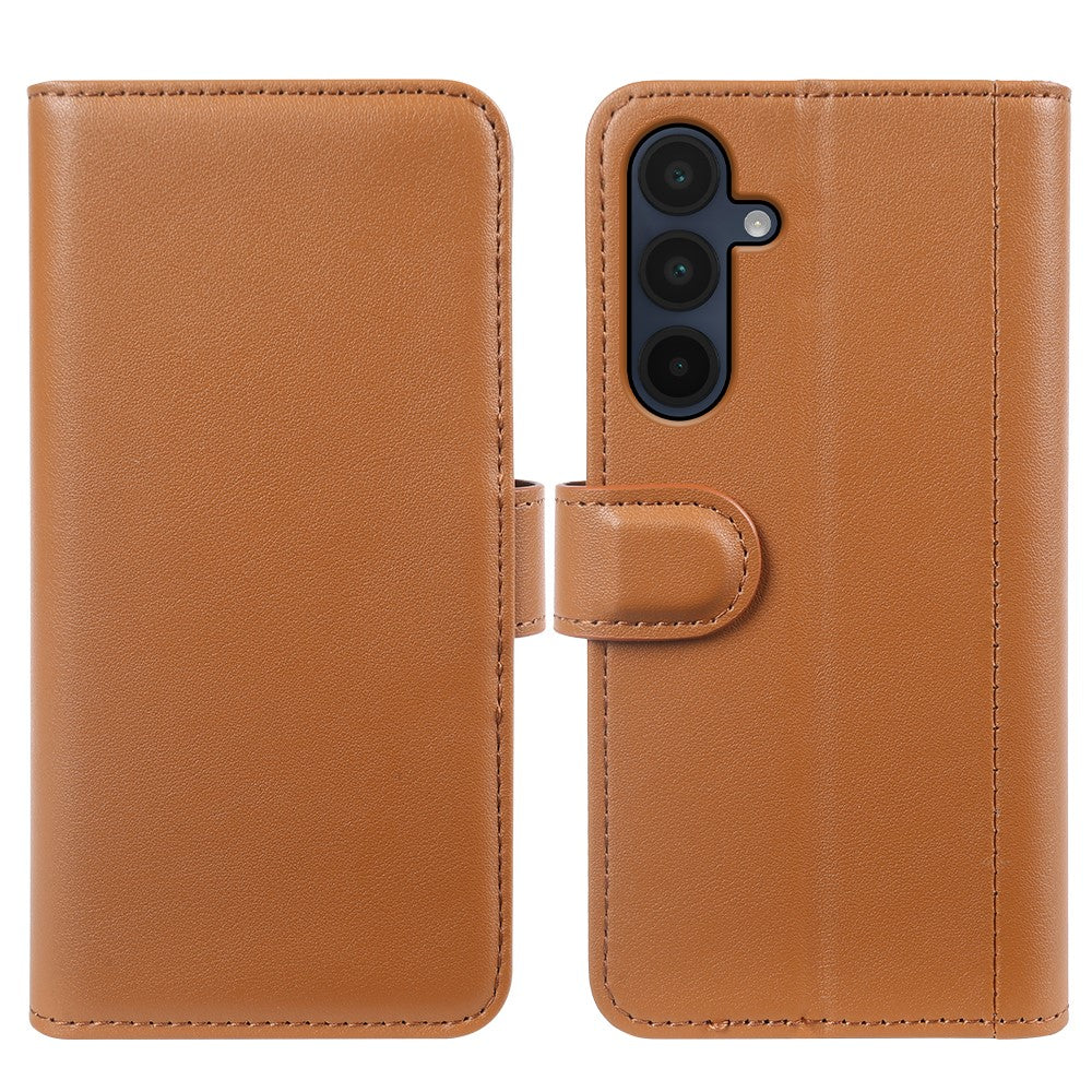 Galaxy A16 5G/4G Echtleder Hülle mit Kartenfach