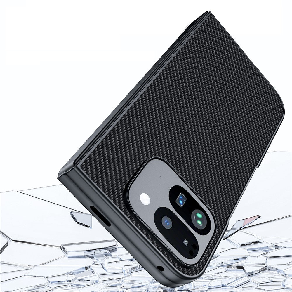 Pixel 9 Pro Fold 5G Lederhülle – Mit robuster Carbon-Optik