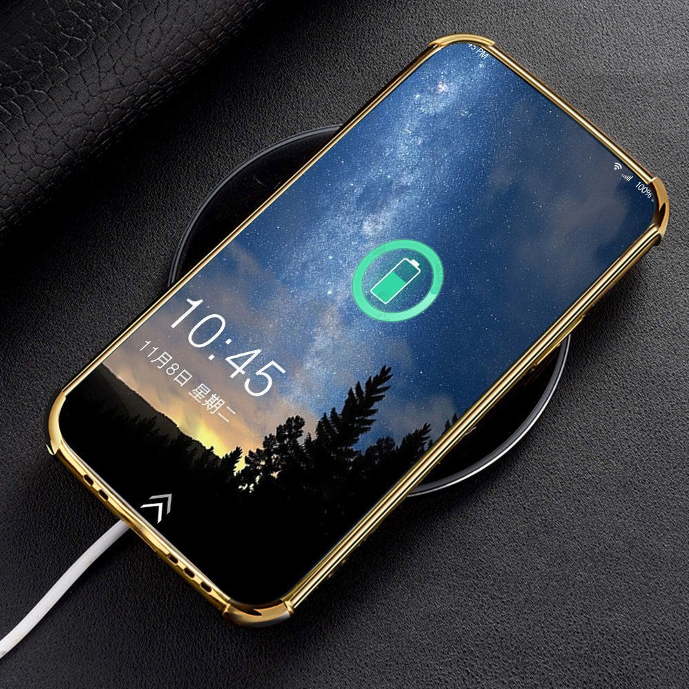 Galaxy A22 4G Handyhülle – in Krokodil-Optik, veredeltem Rahmen & Kickstand