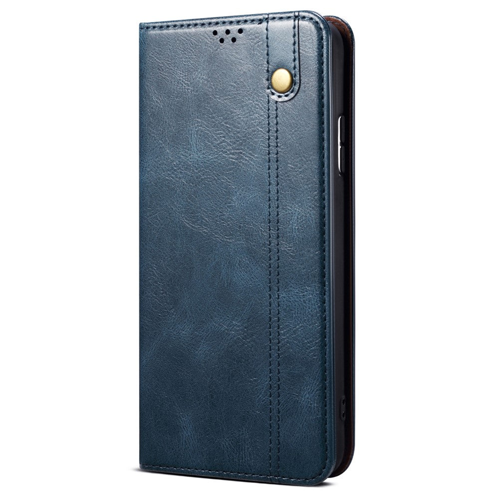 For Nothing CMF Phone 1 Case Crazy Horse Texture Waxy Leather Wallet Stand Cover