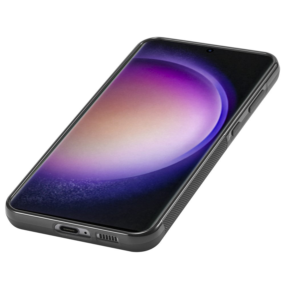 Galaxy S24 FE Stoßfeste Hülle - Carbonfaser-Optik