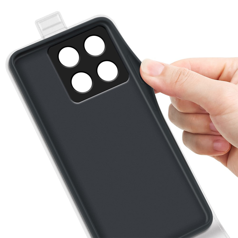 For Xiaomi 14T Case with Card Slots Vertical Flip Leather Phone Cover