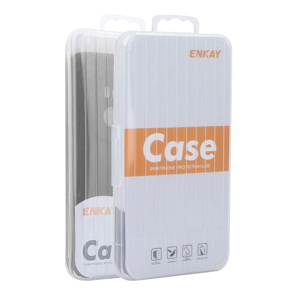 ENKAY HAT PRINCE For Xiaomi Redmi Note 13 Pro 5G  /  Poco X6 5G Case Straight Edge Liquid Silicone Phone Cover