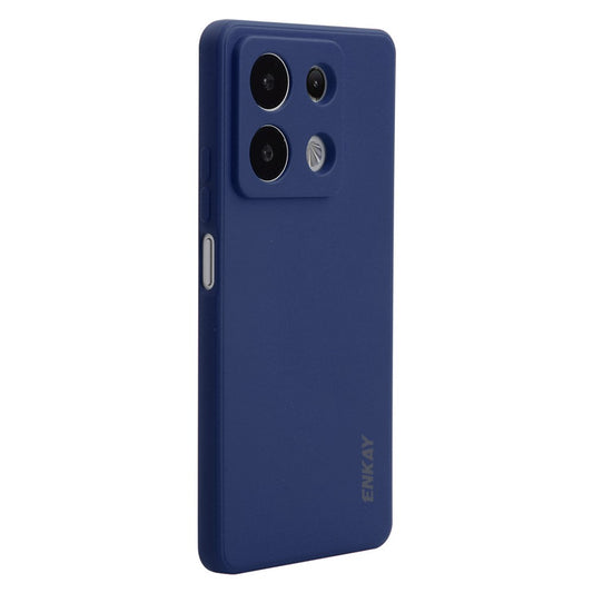 Xiaomi Redmi Note 13 5G Handyhülle – ENKAY HAT PRINCE aus flüssigem Silikon mit gerader Kante