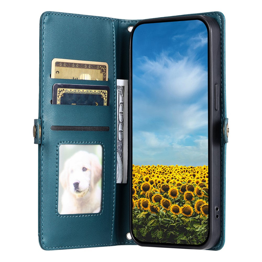 For Xiaomi Redmi Note 13 Pro+ 5G Leather Case Wallet Stand Phone Cover with Straps