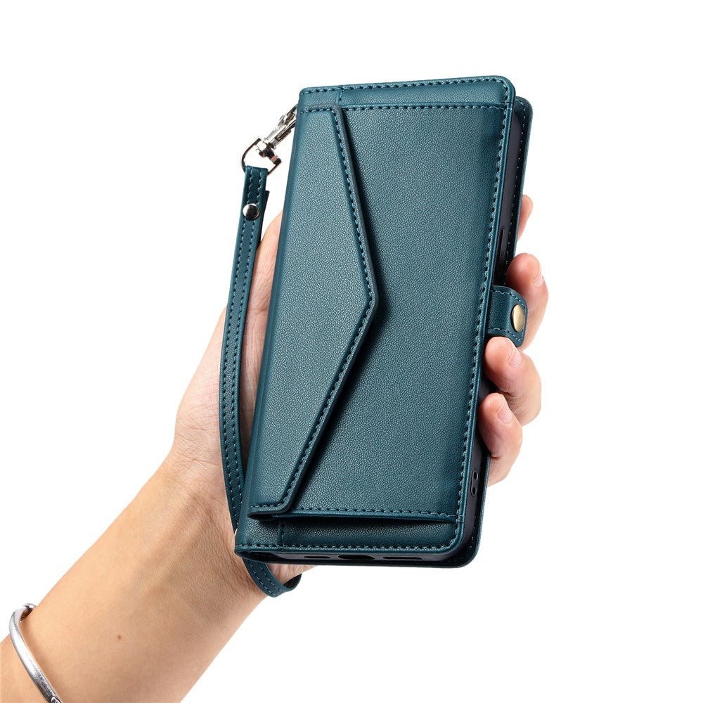 For Xiaomi Redmi Note 13 Pro+ 5G Leather Case Wallet Stand Phone Cover with Straps