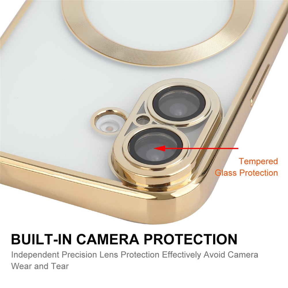 iPhone 16 Plus Magnetische Hülle – Stoßfest & mit Linsenfilm