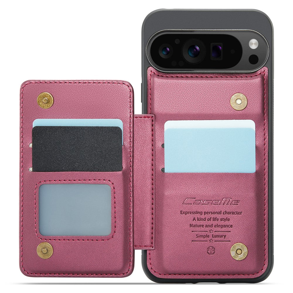 Pixel 9 Pro XL Faltbare Wallet-Hülle – RFID & 5 Kartenfächer