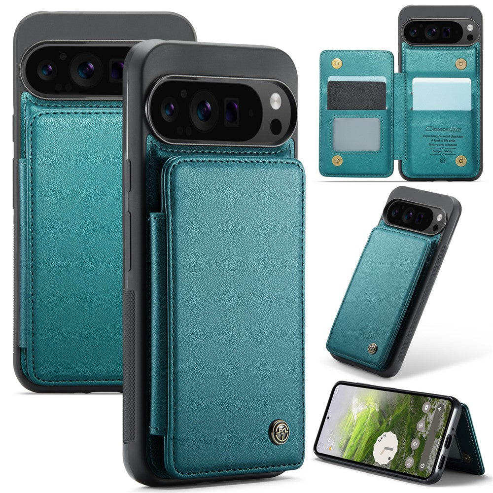 Pixel 9 Pro XL Faltbare Wallet-Hülle – RFID & 5 Kartenfächer