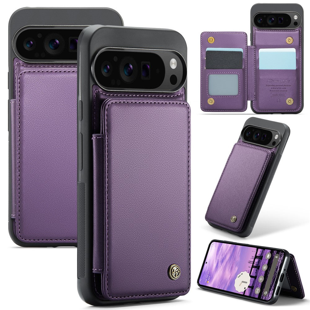 Pixel 9 Pro XL Faltbare Wallet-Hülle – RFID & 5 Kartenfächer