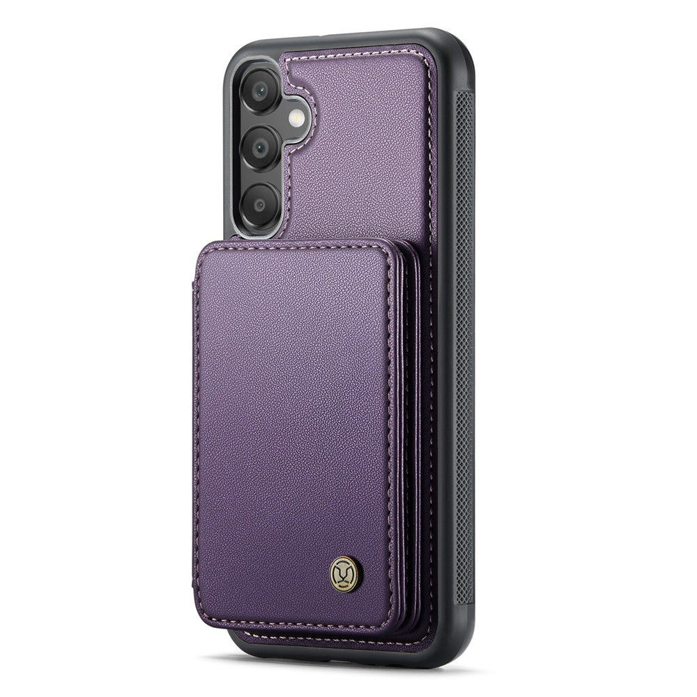 Galaxy A55 5G Leder-Handyhülle – Mit abnehmbarer magnetische Kartentasche