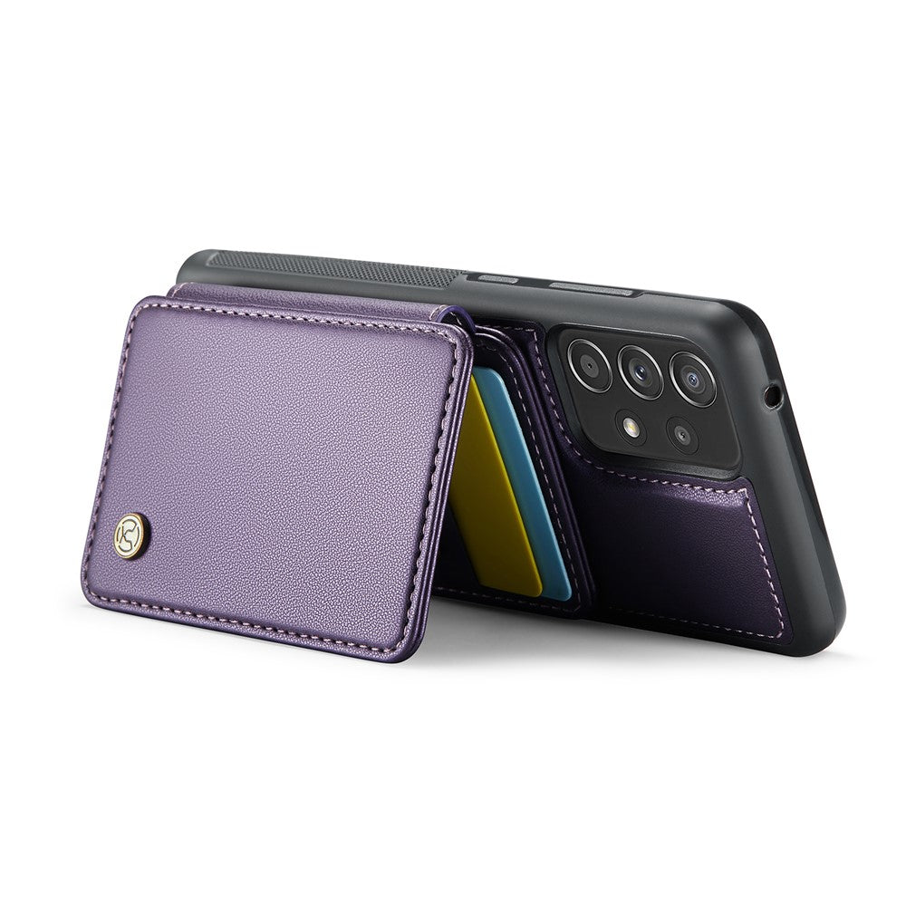 Galaxy A53 5G Leder-Handyhülle – Mit abnehmbarer magnetische Kartentasche