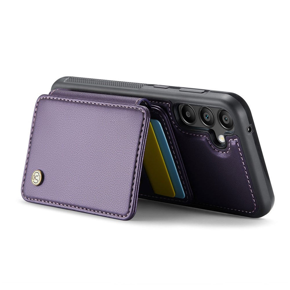 Galaxy A35 5G Leder-Handyhülle – Mit abnehmbarer magnetische Kartentasche