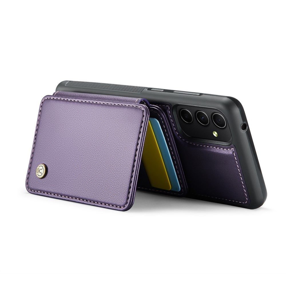 Galaxy A34 5G Leder-Handyhülle – Mit abnehmbarer magnetische Kartentasche