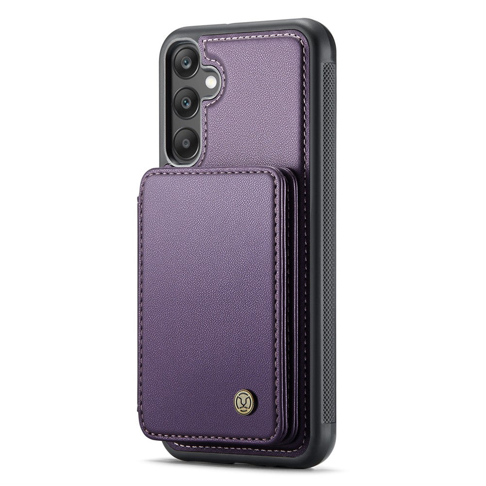 Galaxy A25 5G Leder-Handyhülle – Mit abnehmbarer magnetische Kartentasche