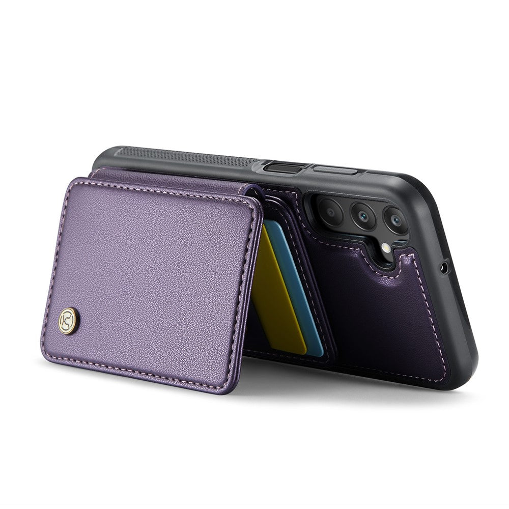Galaxy A25 5G Leder-Handyhülle – Mit abnehmbarer magnetische Kartentasche