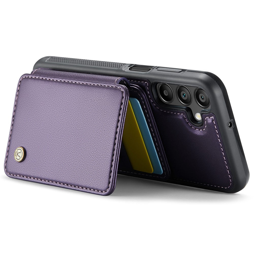 Galaxy A15 4G/5G Leder-Handyhülle – Mit abnehmbarer magnetische Kartentasche