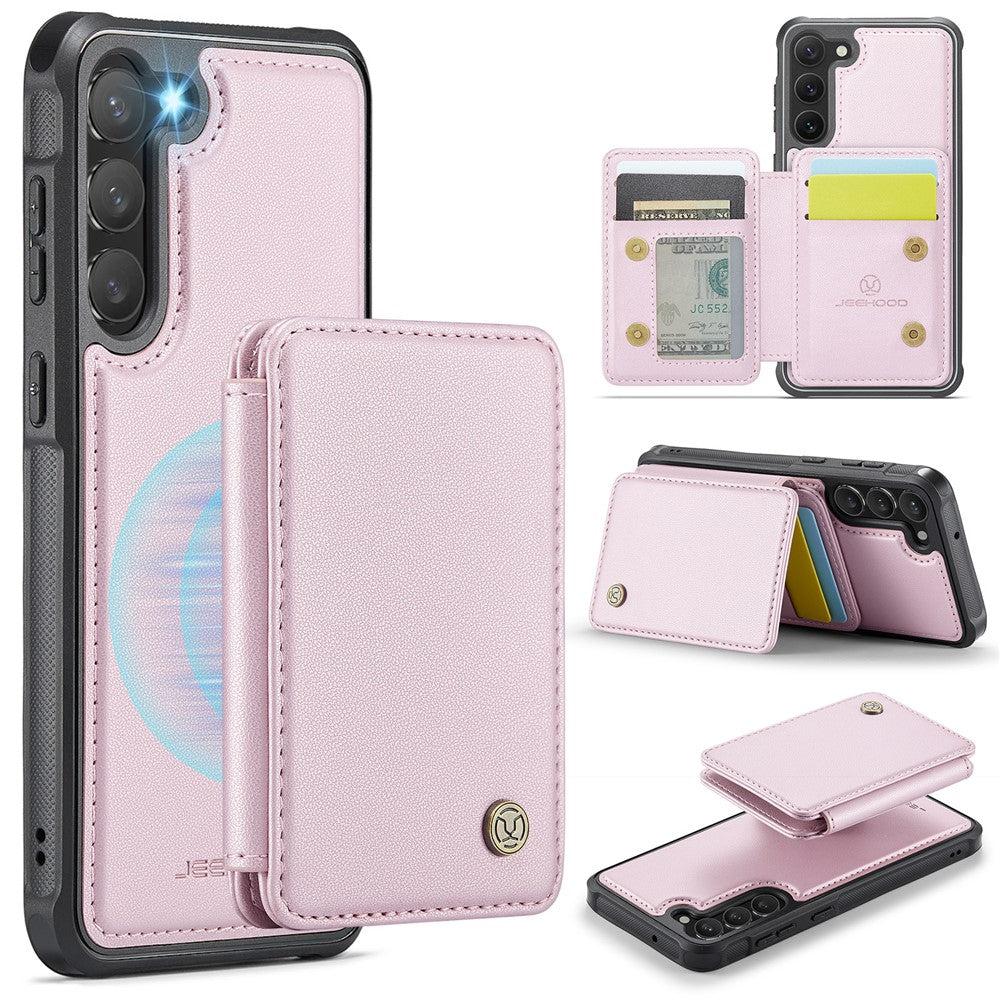 Galaxy S23 Leder-Handyhülle – Mit abnehmbarer magnetische Kartentasche