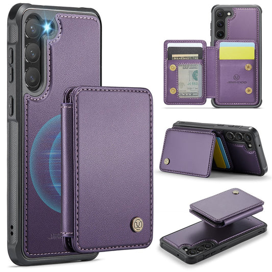 Galaxy S23 Leder-Handyhülle – Mit abnehmbarer magnetische Kartentasche