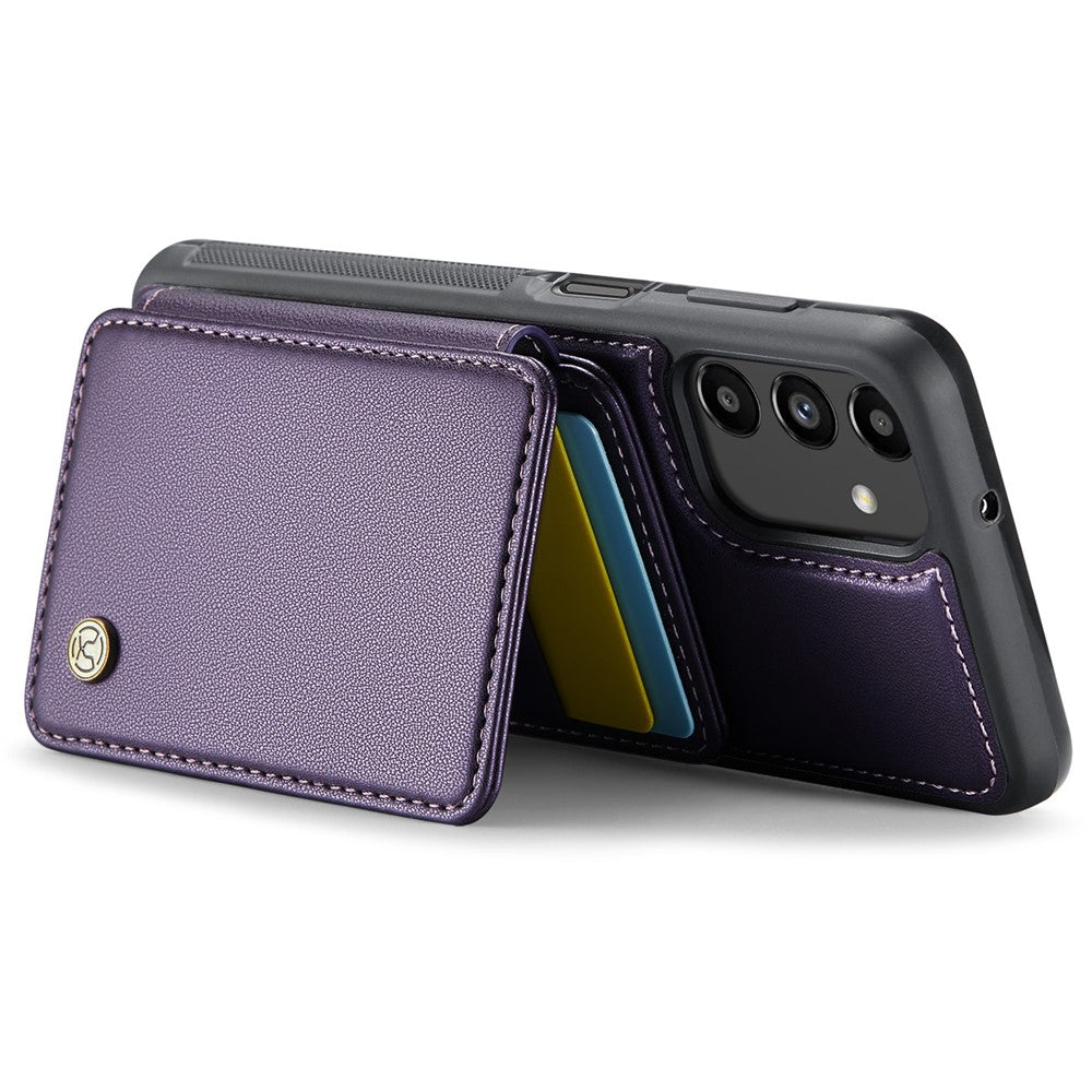 Galaxy A13 5G Leder-Handyhülle – Mit abnehmbarer magnetische Kartentasche