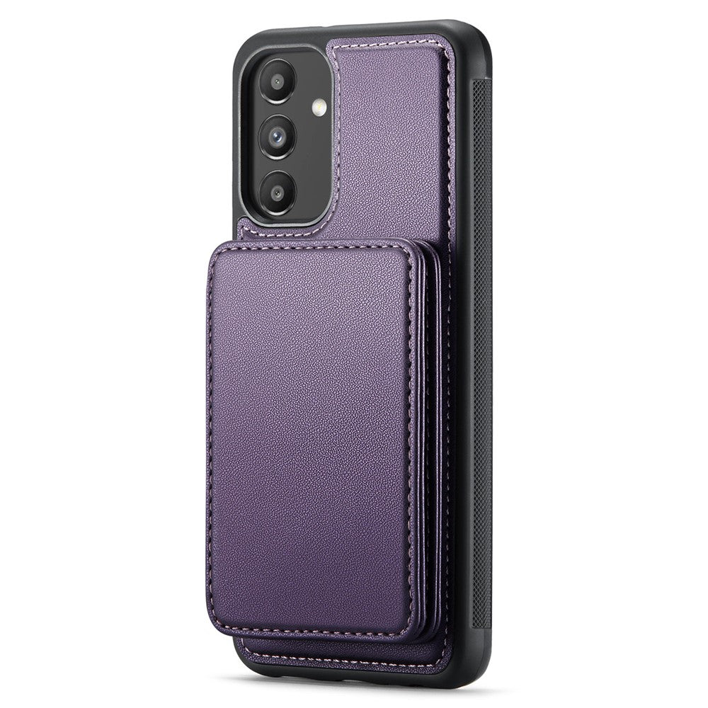 Galaxy A13 5G Leder-Handyhülle – Mit abnehmbarer magnetische Kartentasche