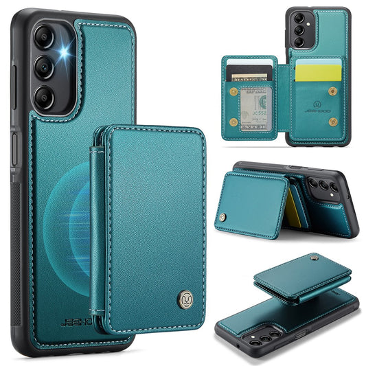 Galaxy A14 4G/5G Leder-Handyhülle – Mit abnehmbarer magnetische Kartentasche